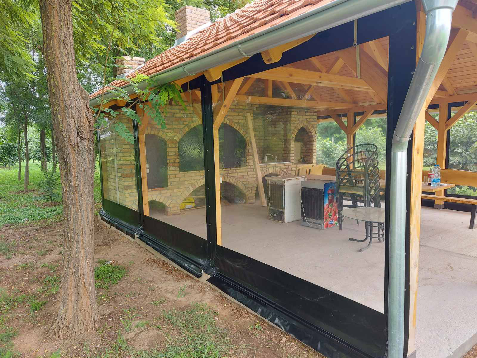 PVC transparent foils for terraces Gallery 124