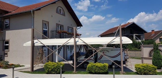 Radionica Luna Cerade i Tende u Novom Sadu — izrada i montaža tendi